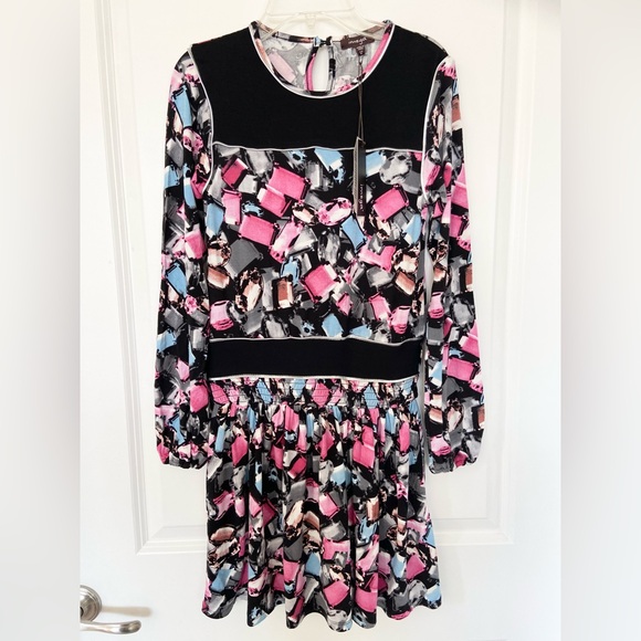 Imoga Sylvie Fun Long Sleeves Jewel Print Girls Tween Dress 12 14 NEW NWT - Picture 5 of 5